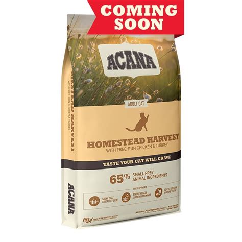 Acana Homestead Harvest - kattemad med kyllinge- og kalkunkød fra Canada