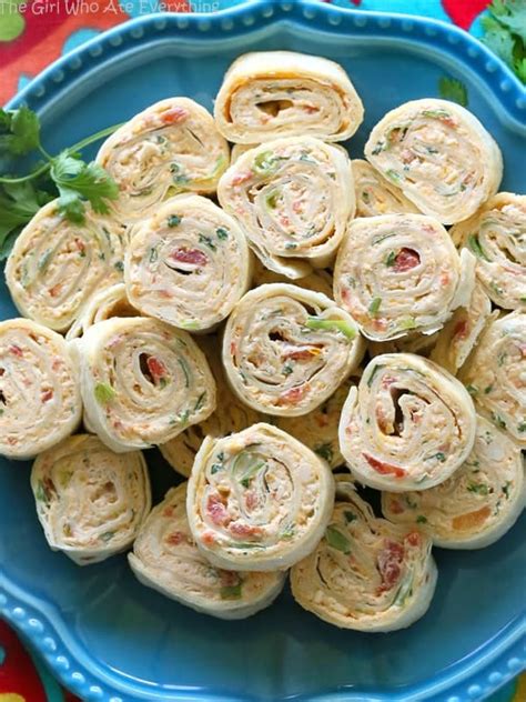 Chicken Tortilla Roll Ups With Cream Cheese