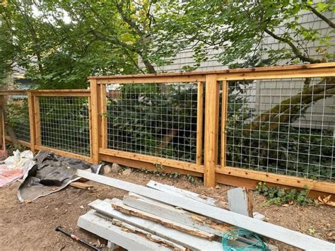 Designed And Built A Hog Wire Fence Inspired By Other Designs On Here
