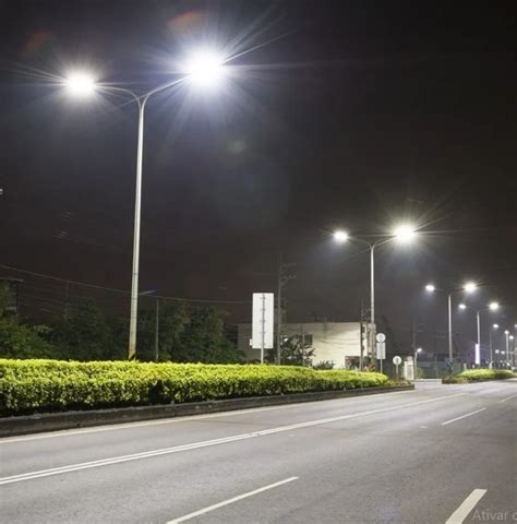 Luminária Publica De Led Pétala Para Postes 50w Ip67 Bivo Mercado Livre