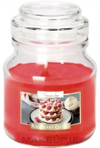 Bispol Premium Line Scented Candle Raspberry Cloud Premium Scented