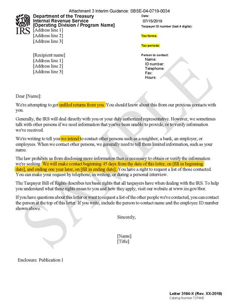 Irs Business Name Change Letter Template