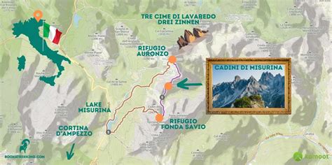 Escursione Ai Cadini Di Misurina Informazioni E Mappa Per Il Miglior