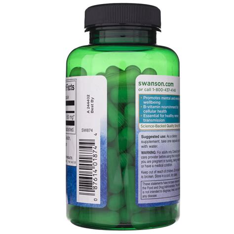 Swanson Inositol 650 Mg 100 Kapseln EBay