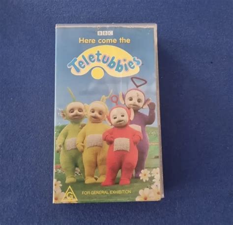 Teletubbies Here Come The Teletubbies Vhs 1999 Tape Tested Works