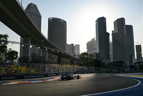 Veja fotos do terceiro treino livre do GP de Singapura de Fórmula 1