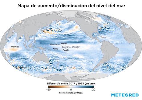 aumento de los oceanos haria desaparecer al menos  naciones en el pacifico