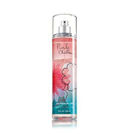 Bath Body Works Signature Collection PINK CHIFFON Fine Fragrance Mist