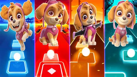 Paw Patrol Skye Team Tiles Hop Edm Rush Coffin Dance Song Who Is