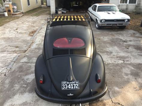 Volkswagen Beetle Cali Hot Rod Custom Oval Window Rag Top