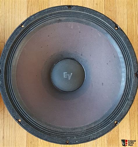 Electro Voice Evm B Series Ii Woofers Matching Pair Excellent