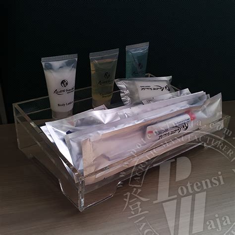 Acrylic Hotel Amenities Tray