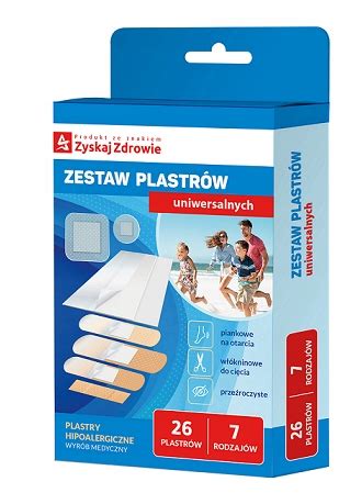 Zyskaj Zdrowie Zestaw Plastr W Uniwersalnych Szt Allegro Pl