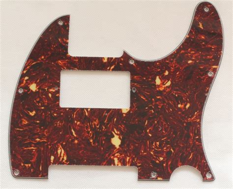 Brown Tortoise Shell Pickguard Tele Humbucker Cut Out Pickgu