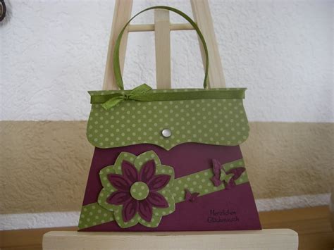 Handtasche Aus Papier Basteln Anleitung