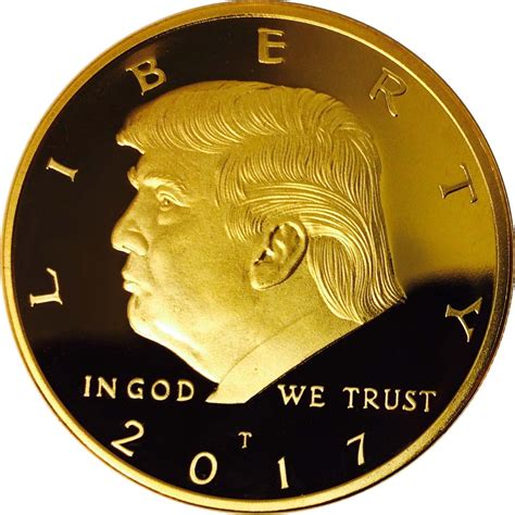 The Official 2019 Gold Donald Trump Commemorative Coin – Authentic 24k ...