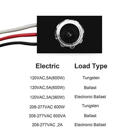 Outdoor Hard Wired Post Eye Light Control With Photocell Light Sensor