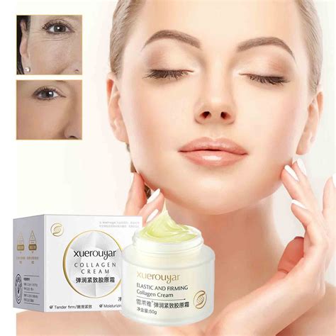 Wioihee Elastic&Moisturizing Collagen Light Age Drawing Cream Collagen ...