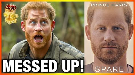 Damaged Prince Harry Spare One Year Anniversary Frost Bitten P Nis