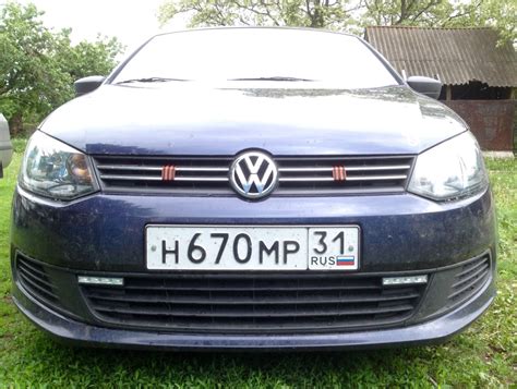 ДХО narva — Volkswagen Polo Sedan, 1,6 л, 2013 года | электроника | DRIVE2