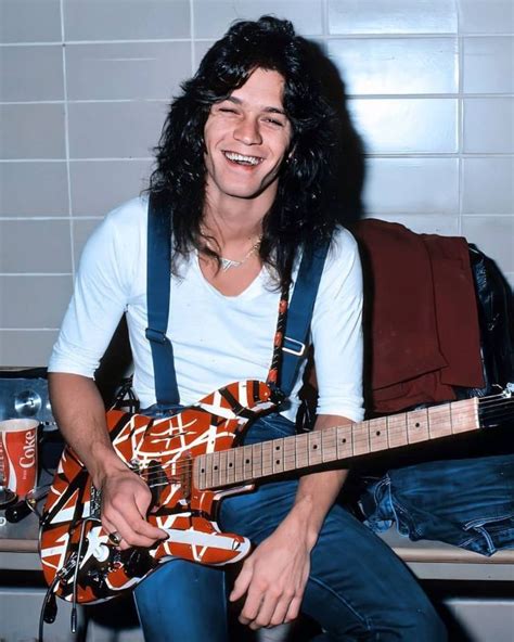 30 Fascinating Photos Of A Young Eddie Van Halen Posing With His