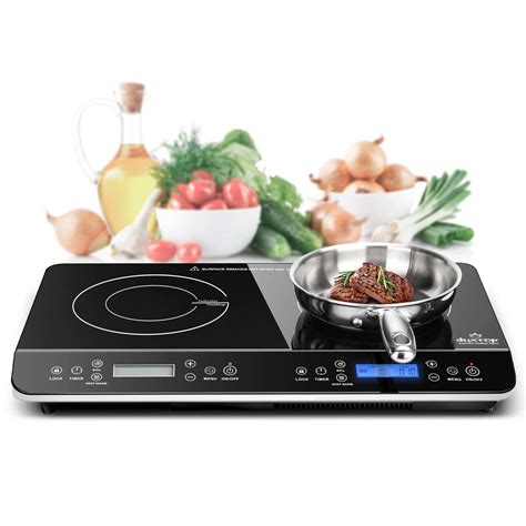 Duxtop LCD Portable Double Induction Cooktop, 1800W Best Offer ...