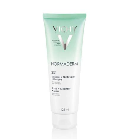 VICHY NORMADERM 3in1 CLEANSER SCRUB MASK почистващ гел ексфолиант и ...