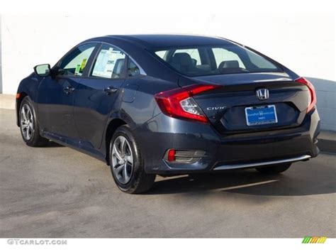 2019 Cosmic Blue Metallic Honda Civic Lx Sedan 133191176 Photo 2 Car Color