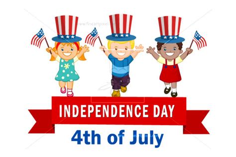 Download High Quality Fourth Of July Clipart Kid Transparent Png Images