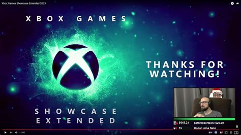 Xbox Extended Showcase Watch Party Live Youtube