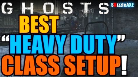 Cod Ghosts Best Heavy Duty Class Setup Remington R Class Setup