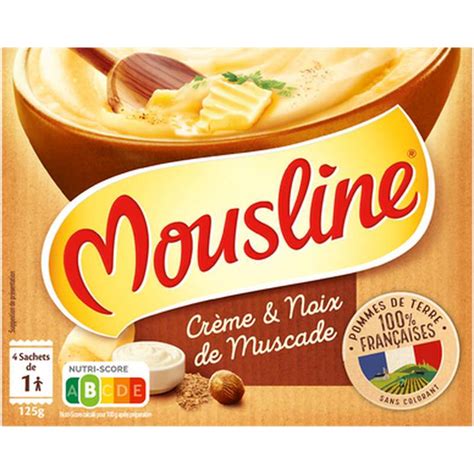 Pur E La Cr Me Et Noix De Muscade Mousline Maggi X Sachets G