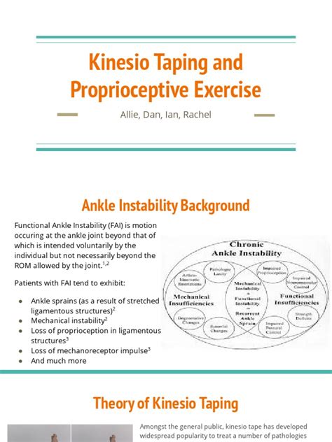 Kinesio Taping Pdf Randomized Controlled Trial Balance Ability