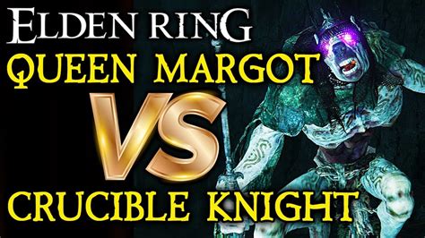 ELDEN RING BOSS VS BOSS Crucible Knight Siluria VS Demi Human Queen