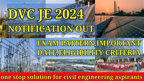 Dvc Je Recruitment Latest Update Important Date Exam Pattern