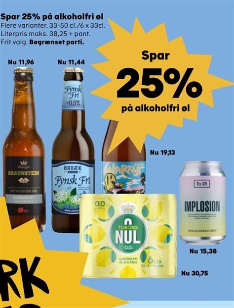 alkoholfri øl tilbud hos SuperBrugsen