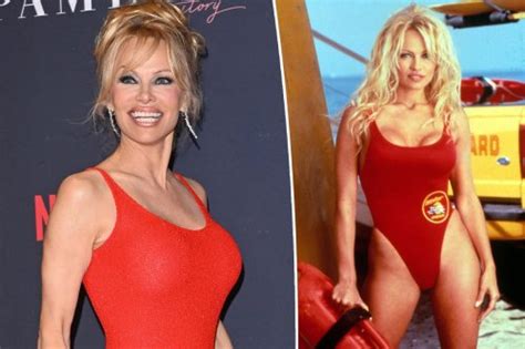 Pamela Anderson Still Has Her Red ‘baywatch Swimsuit ‘it Still Fits