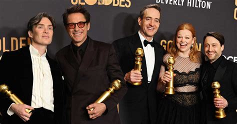 Ganadores Globos De Oro Oppenheimer Y Succession Arrasaron