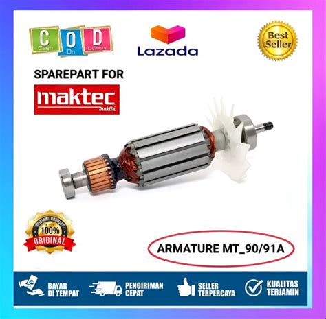 Armature Gerinda Maktec Mt90 Angker Mt90 Armature Mt90 Mt91 A Merk Dca Dck Handl Nrt Pro Modern