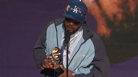 Agency News Kendrick Lamar Wins Grammy For Best Rap Album For Mr