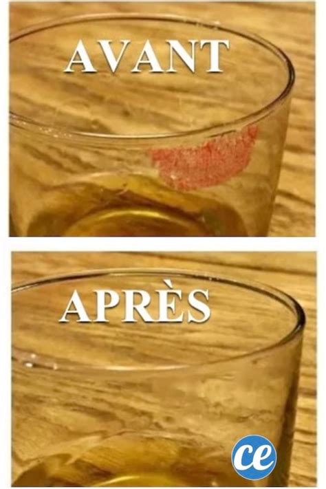 L Astuce Magique Pour Enlever Du Rouge L Vres Sur Un Verre