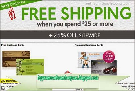 Free Promo Codes and Coupons 2020: Vistaprint Coupons