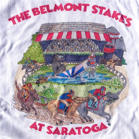 The Belmont Stakes At Saratoga Shirt Rad Shirts Custom Printing