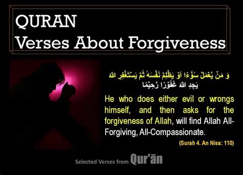 The Holy Quran Verses About Forgiveness Quran Mualim