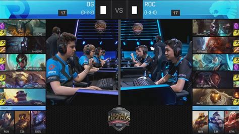 Origen Poweofevil Karma VS Roccat Steeelback Lucian Game 2