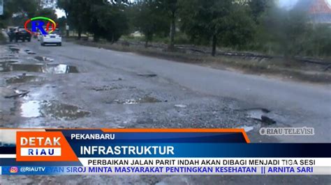 Perbaikan Jalan Parit Indah Akan Dibagi Menjadi Sesi Youtube