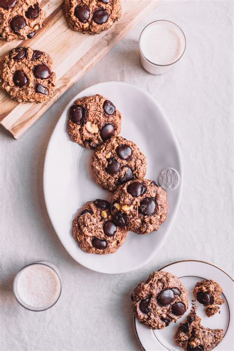 Chunky Monkey Cookies Vegan And Gluten Free Golubka Kitchen