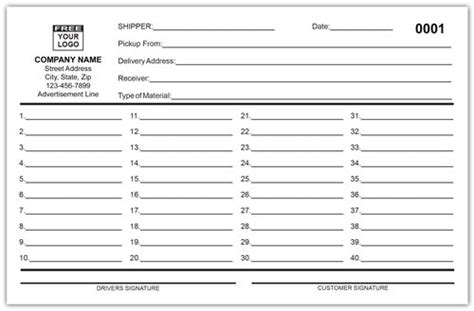 Shop Custom Bill Of Lading Forms Printit4less