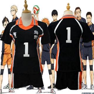 Estilos Haikyuu Cosplay Disfraz Karasuno Escuela Secundaria Voleibol