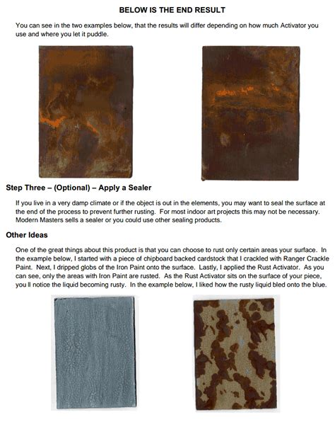 Tutorial How To Rust Just About Any Surface Using Modern Masters Metal